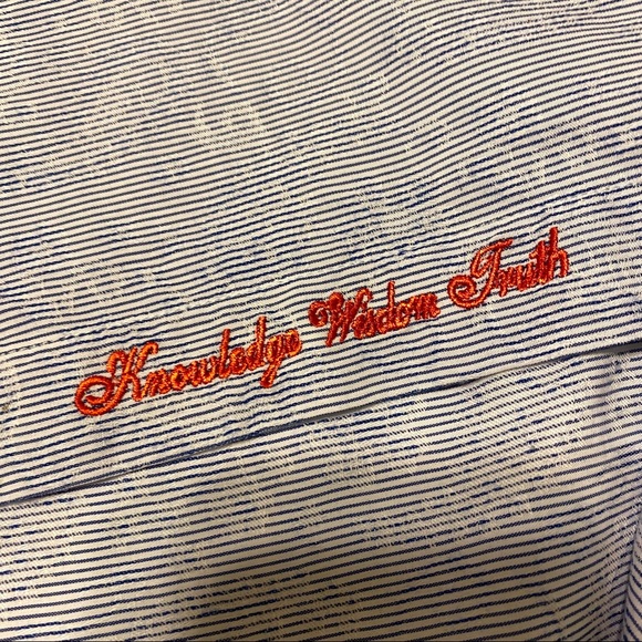 ROBERT GRAHAM SHIRT XL BLUE-WHITE - Picture 10 of 10